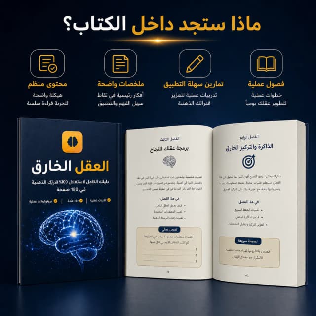 صفحة من كتاب العقل الخارق